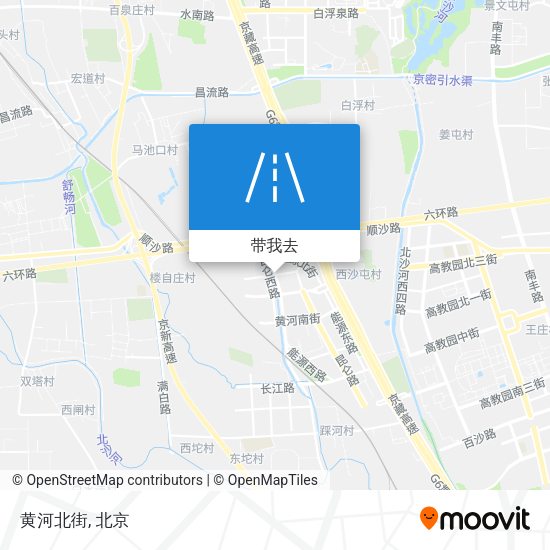 黄河北街地图