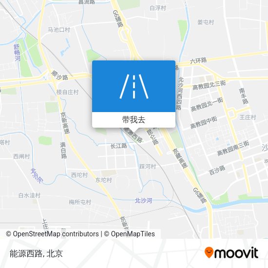 能源西路地图