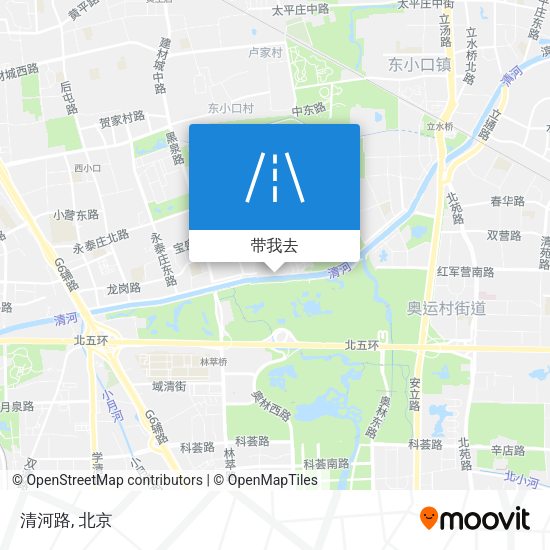 清河路地图