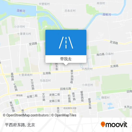 平西府东路地图