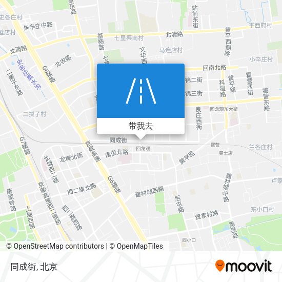 同成街地图