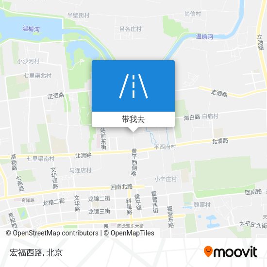 宏福西路地图