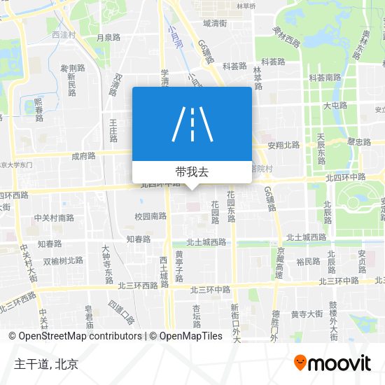 主干道地图