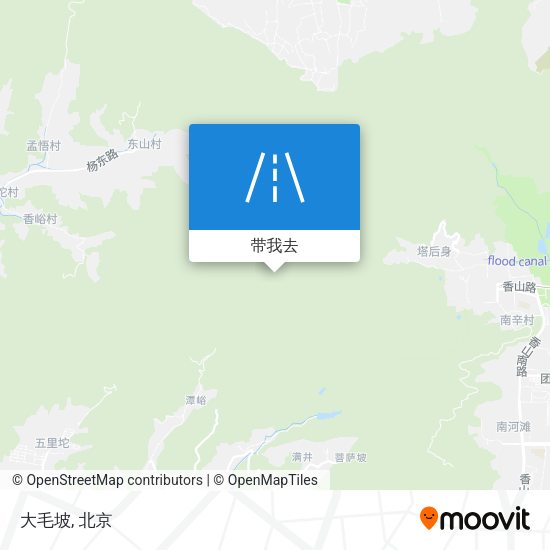 大毛坡地图