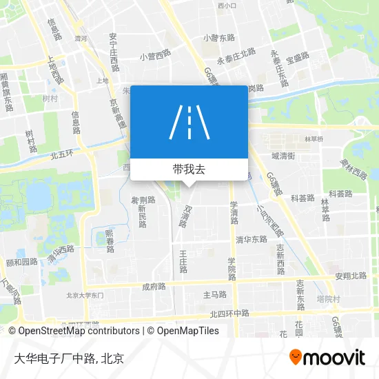 大华电子厂中路地图