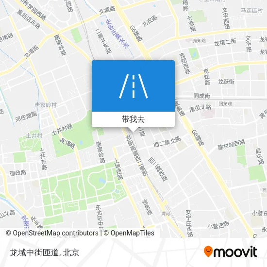 龙域中街匝道地图