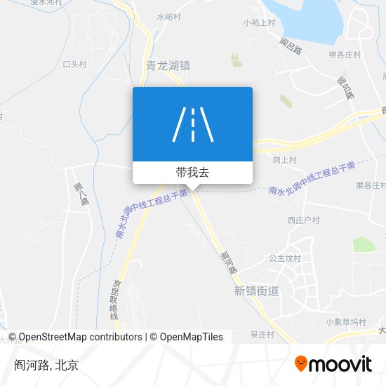 阎河路地图