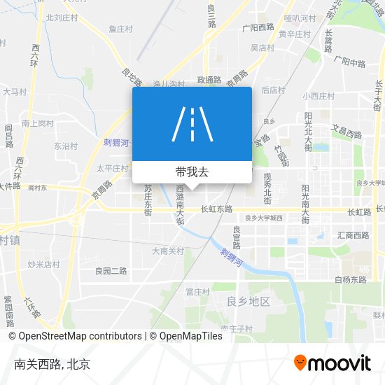 南关西路地图