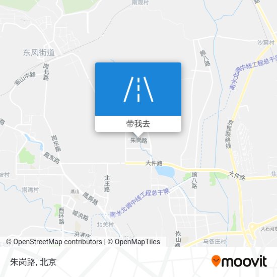 朱岗路地图
