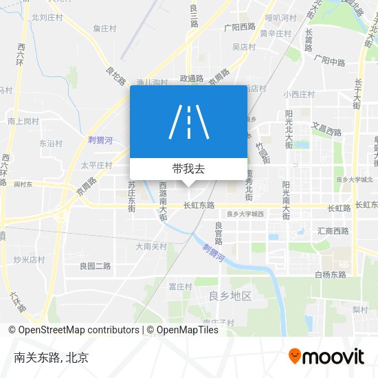南关东路地图