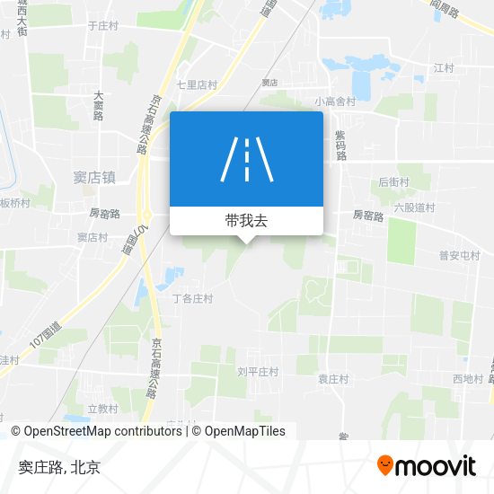 窦庄路地图