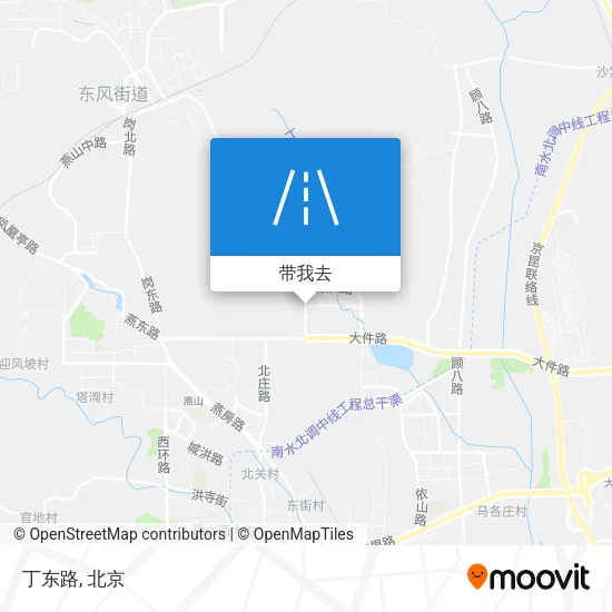 丁东路地图