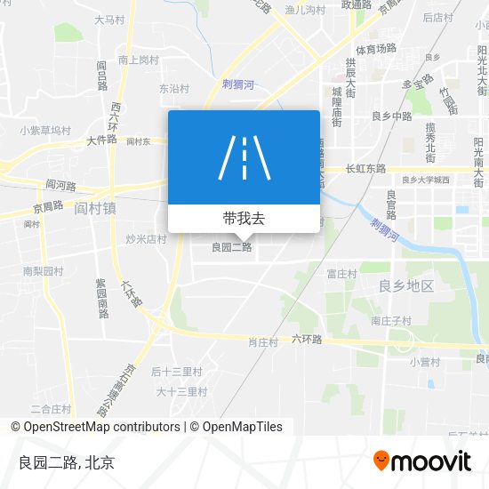良园二路地图