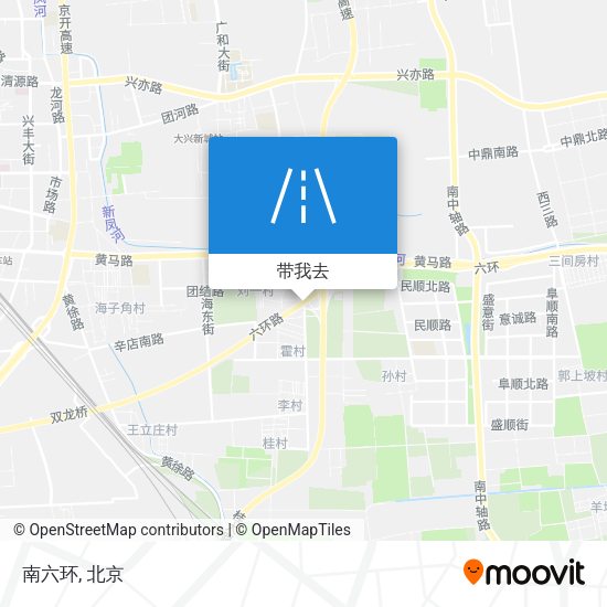 南六环地图