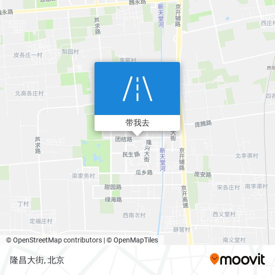 隆昌大街地图