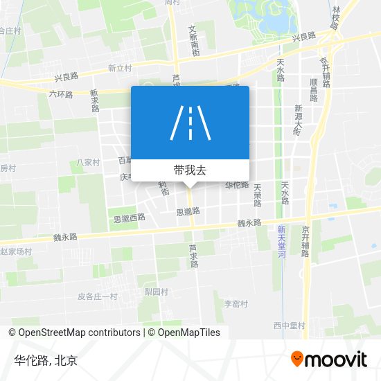 华佗路地图