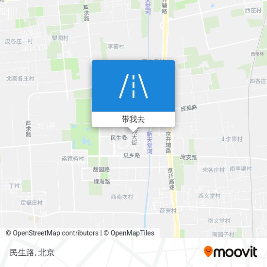 民生路地图