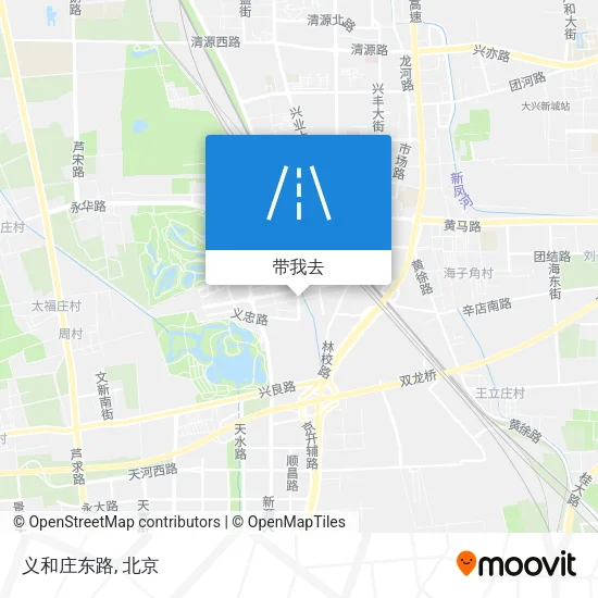 义和庄东路地图