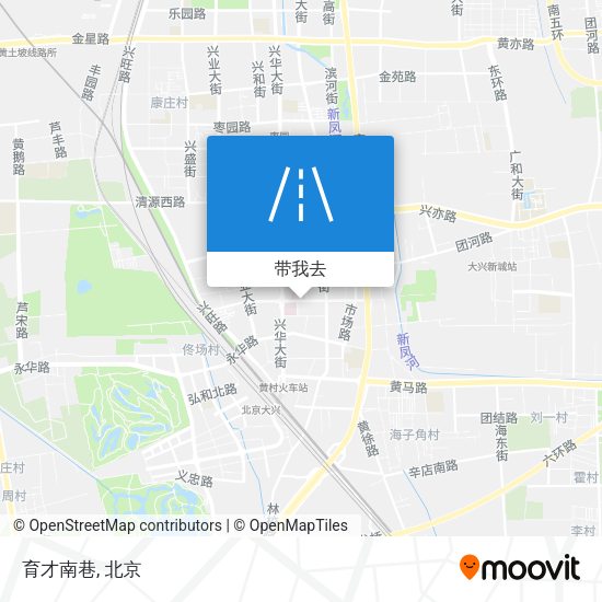 育才南巷地图