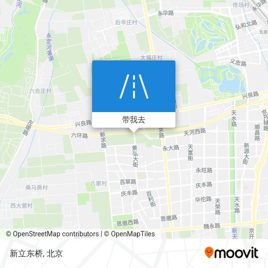 新立东桥地图