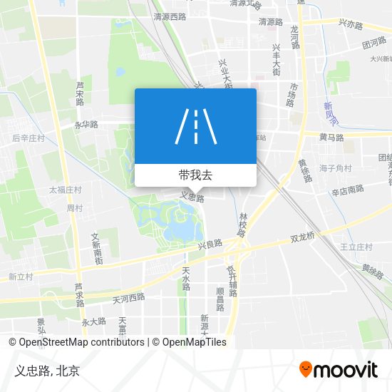 义忠路地图