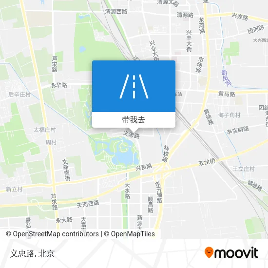 义忠路地图