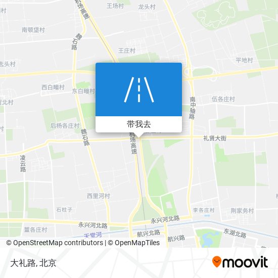 大礼路地图