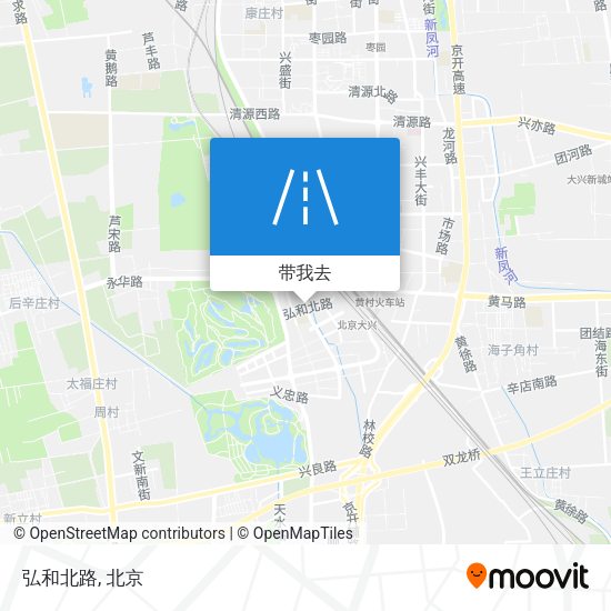 弘和北路地图