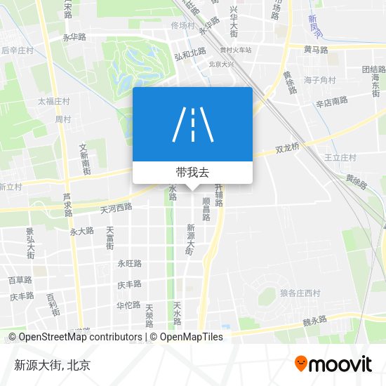 新源大街地图