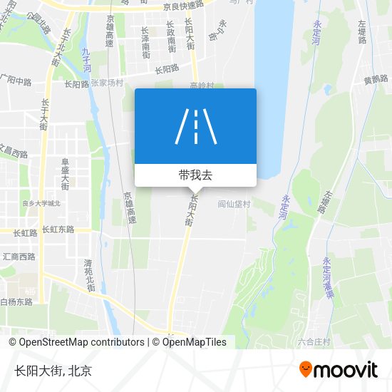 长阳大街地图