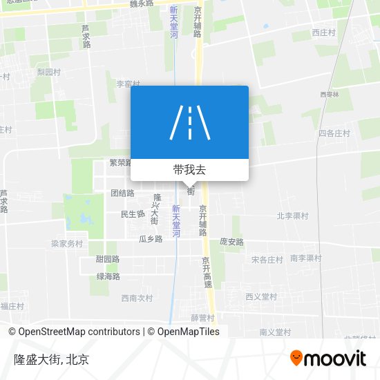隆盛大街地图