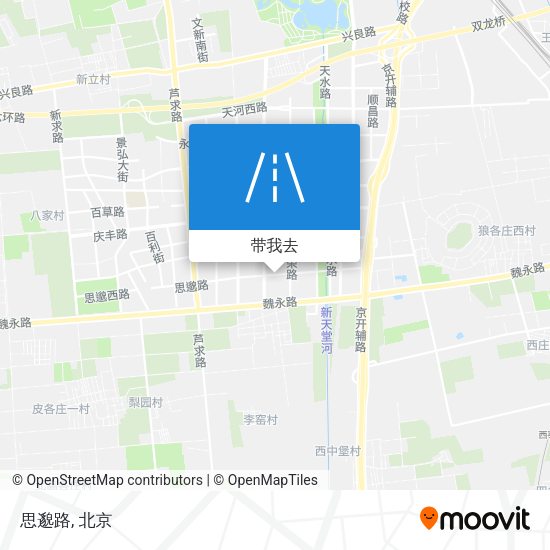 思邈路地图