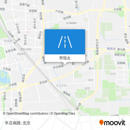 辛店南路地图