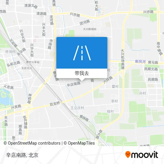 辛店南路地图