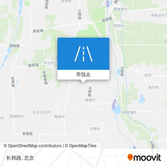 长韩路地图