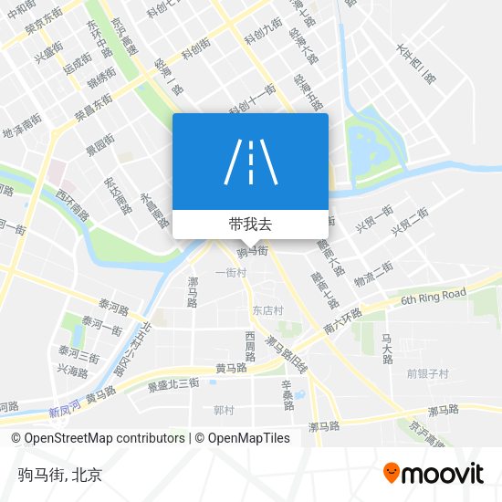 驹马街地图