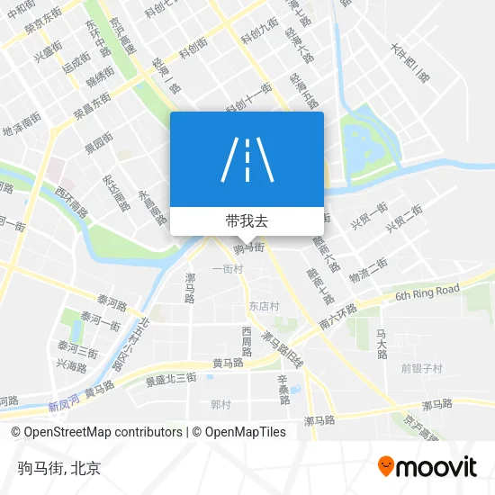 驹马街地图