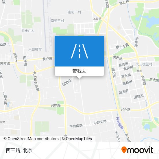 西三路地图
