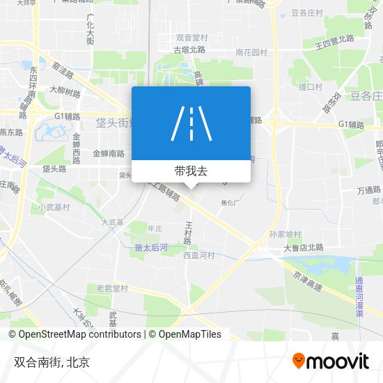 双合南街地图