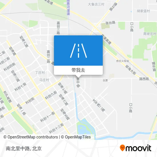南北里中路地图