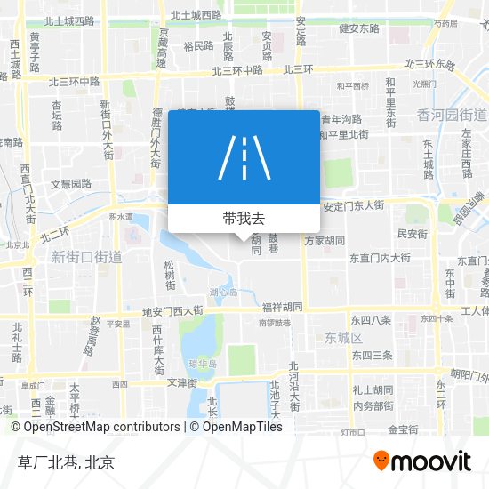 草厂北巷地图