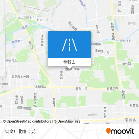 钢窗厂北路地图