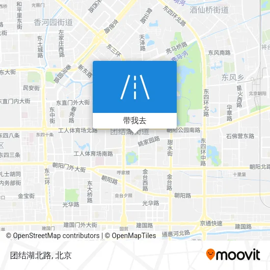 团结湖北路地图