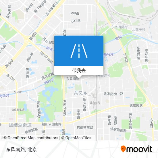 东风南路地图
