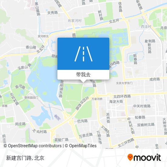 新建宫门路地图