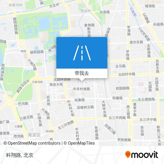 科翔路地图