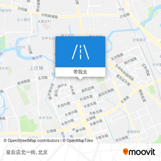 皇后店北一街地图
