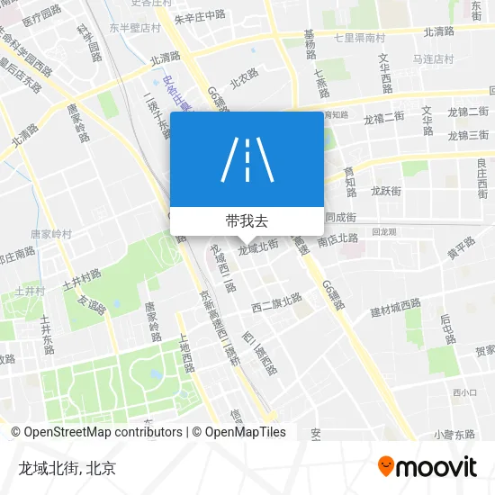 龙域北街地图