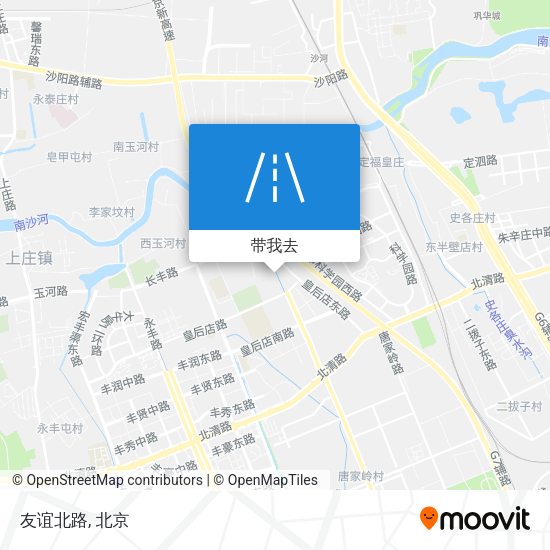友谊北路地图