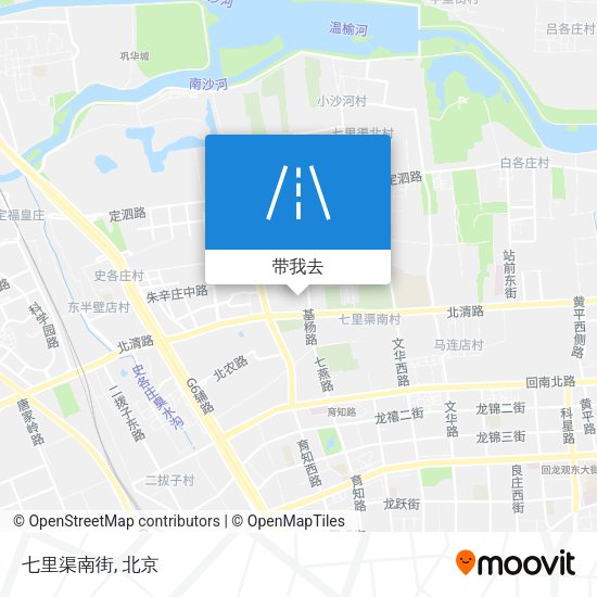七里渠南街地图